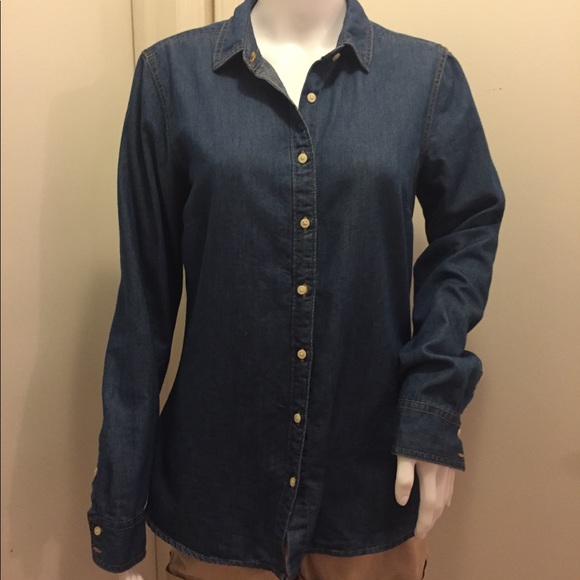 Denim Button-down - Picture 3 of 8